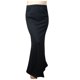 thumbnail image 1 of Falda lápiz ajustada con fruncidos para mujer: cintura alta con banda elástica, ajustada al cuerpo, con fruncidos, largo maxi., 1 of 5