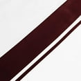 thumbnail image 3 of DNG Creations 4 Piece Two Tone Sheet Set 100% Egyptian Cotton, 800 Threads Count - 8 Inch Deep Pocket ( Solid White/Wine - Full ), 3 of 4