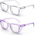 thumbnail image 1 of Lunettes de Sécurité Élégantes, Lunettes de Protection Anti-Buée et Anti-Rayures Transparentes pour Hommes et Femmes, 1 of 8
