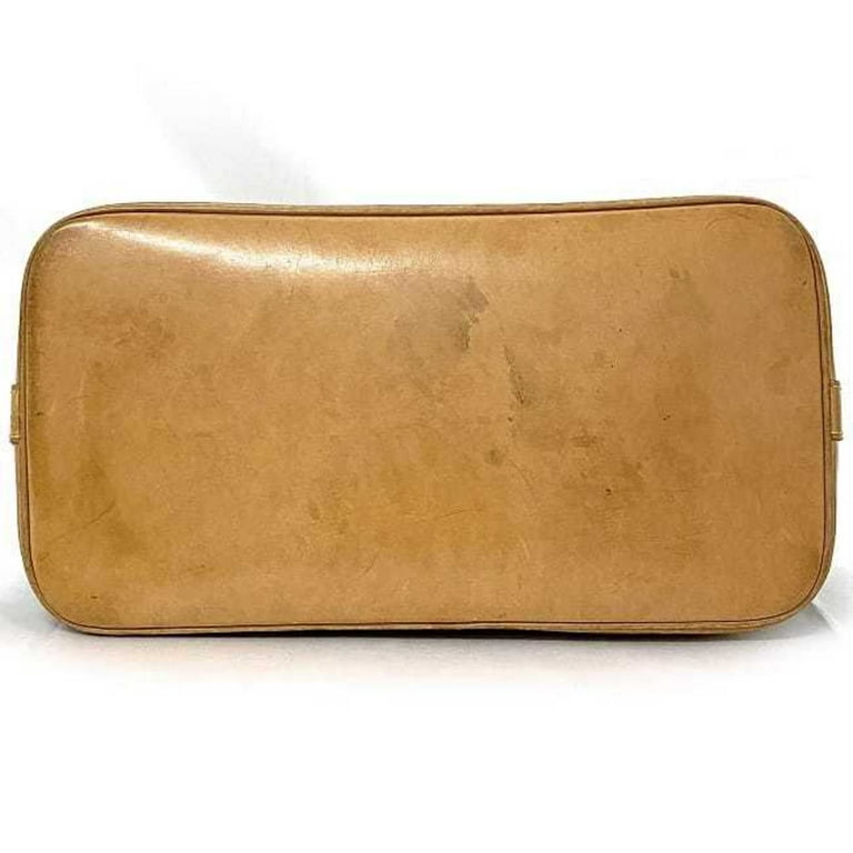 Pre-Owned Louis Vuitton Handbag Alma PM Brown Beige Gold Monogram 