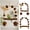 A, variant on Wooden Parrot Swing Toy, Hanging Bird Perch Stand with Pinecone/Bell, Cage Toy for Parakeet Cockatiel Finches Conures Budgie Macaws Love Birds