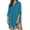 Blue, variant on Beach Cover Ups for Women V Neck Bathing Suit Cover Up Bikini Swimsuit Coverup Beach Dress Shirt