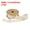 Cream White, variant on 2pcs 1.5 Inch 10 Yard Satin Double Ruffle Edge Ribbon White Solid Color for Hair Bows Sewing Gift