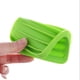 thumbnail image 4 of Jabonera de silicona antideslizante con forma de cascada para baño y ducha Verde, 4 of 8