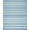 Blue Cream White, Pattern 5, variant on ODIKA Layering Gingham Crossbar Horizontal Bands Felpudo Striped Front for Playroom, Bedroom, Reading Nook, Pet Friendly & Kids Safe Play