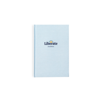 Liberate Mental Fitness Journal – Guided Gratitude Journal for Self-Care & Reflection w/Prompts - Undated 6-Month Daily Journal
