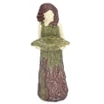 thumbnail image 3 of Comedero para pájaros estatuario de diosa, estatua de hada, comedero para pájaros, estatua, comedero para pájaros, decoración de jardín, grado profesional Jadeshay A, 3 of 8