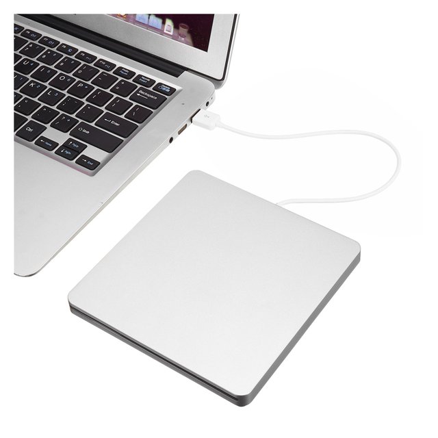 Lecteur de Graveur Externe Slim USB 3.0 DVD RW CD, Lecteur de Graveur pour Ordinateur Portable PC, Facile à Installer
