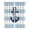 Navy blue light blue, variant on Navy Blue Stripe Nautical Kitchen Curtains 84 Inch Length, Red Anchor Summer Coastal Grommet Top Bedroom Living Room Curtains, Light Filtering Cafe Curtain Drapes 2 Panels Set 84''x84''