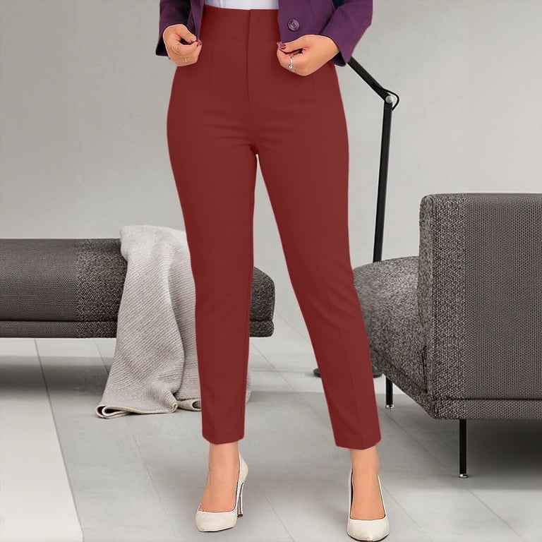 women's modern fit dress pants Amazon.com: ZYXTIM Women's Relaxed Fit Straight Leg Pants Wrinkle Free Stretch Bootcut Dress Pants with Pockets for Office Work Business Black : Clothing, Shoes & Jewelry