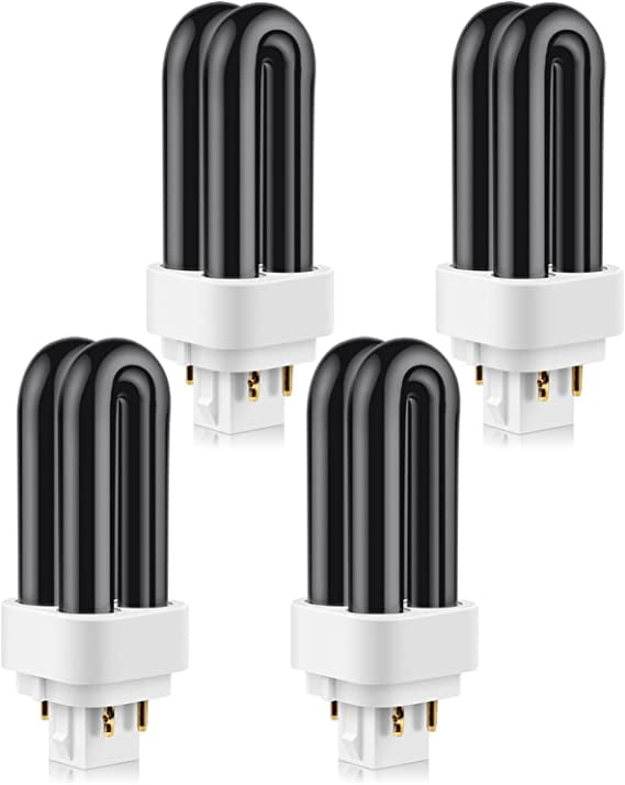 Egebert 4 Pack 41050 7W Replacement Bulbs for Dynatrap DT1050 DT1100