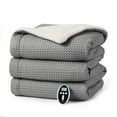 thumbnail image 4 of Heated Blanket with Wireless LCD Controller, 84" x 90" Queen Size Waffle Electric Blankets, Machine Washable Heated Blanket , ETL Certified, Gray, 4 of 8