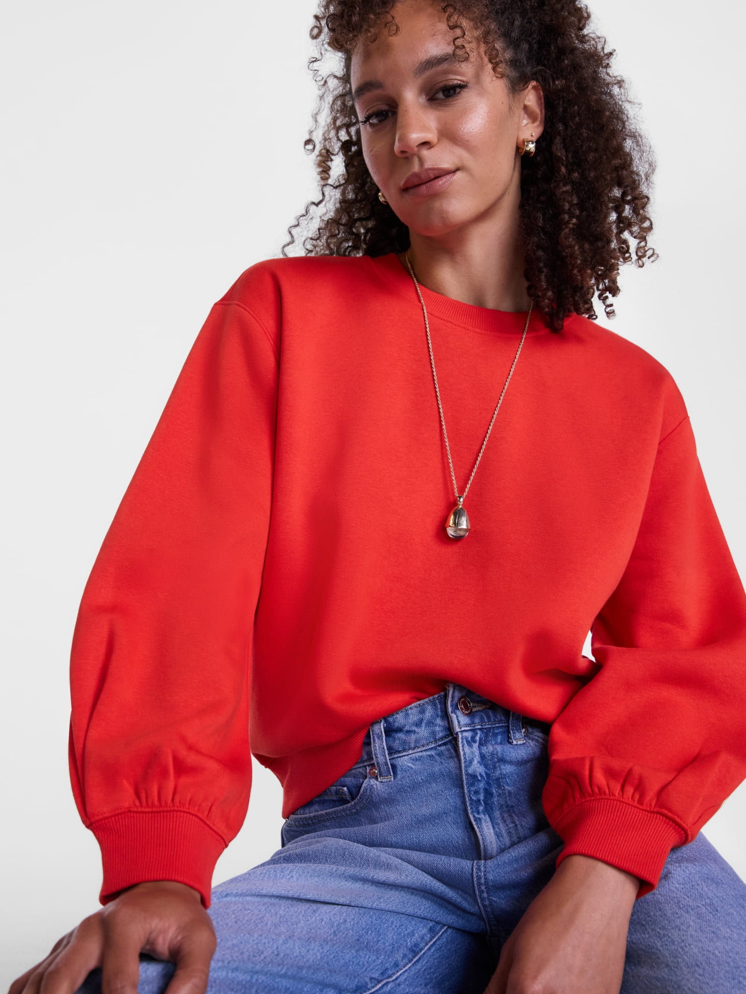 Scenario Women's and Women's Plus Crewneck Sweatshirt, Sizes XS-4X