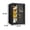 Black + Steel + Metal#660, variant on Pink Metal Small Safe for Home Office - 0.23 Cubic Feet Mini Security Safe with Key and Password, Wall Mountable Storage Cabinet for Money, Documents, and Valuables