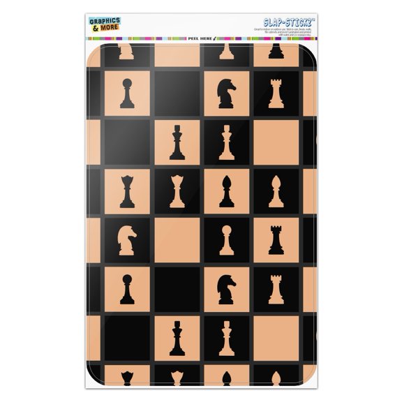 Chess Board Pieces Pattern Home Business Office Sign