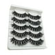 thumbnail image 5 of Maquillaje de lujo 5 pares 3D pestañas postizas tira mezcla de ojos pestañas fiesta Natural, 5 of 9