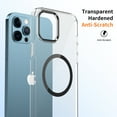thumbnail image 3 of For iPhone 13 Pro Max Case,Compatible with MagSafe, Shockproof Military-Grade Protection, Magnetic Phone Case for iPhone 13 Pro Max, Classic Hybrid Drop Proof Anti-Fingerprint Anti-Scratch Case,Black, 3 of 9