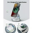 thumbnail image 6 of 3-in-1 Wireless Charging Station for iPhone & Apple Watch & AirPods, 6 of 6