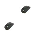 thumbnail image 1 of Kearding Ratón inalámbrico compatible con Bluetooth Ratón de escritorio de repuesto universal Negro 2Conjunto, 1 of 6