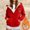 (Fashion 5)Red, variant on Aimik Women Winter Fleece Zip Up Hoodie with Heart Graphic Sherpa Lined Sweatshirt Warm Casual Coat Outdoor Jacket for Cold Weather