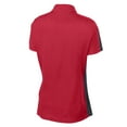 thumbnail image 6 of Yellow Rooster Womens PosiCharge Active Textured Colorblock Polo True Red/ Grey XL, 6 of 6