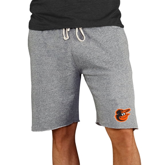 Men's Concepts Sport Gray Baltimore Orioles Mainstream Terry Shorts