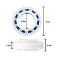 thumbnail image 2 of Hongchun Jeu de 8 Roulements à Billes Adaptables pour 280 Robot de Piscine 180 Roues C60 C 60, 2 of 5