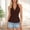 Brown, variant on Womens Backless Halter Tops Deep V Neck Sexy Crop Tank Top Open Back Sleeveless Slim Fit Cute Going Out Y2k Summer Tops Beach Vacation Outfits, Red