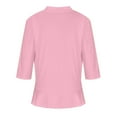 thumbnail image 5 of Lindreshi Cardigans for Women Women's 3/4 Sleeve Fashion Casual Comfortable Color Cardigan Blouse, 5 of 6