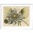thumbnail image 2 of Art.com Blue Lotus Flower I Art Print, White Frame Wall Art, 29" x 23", 2 of 5