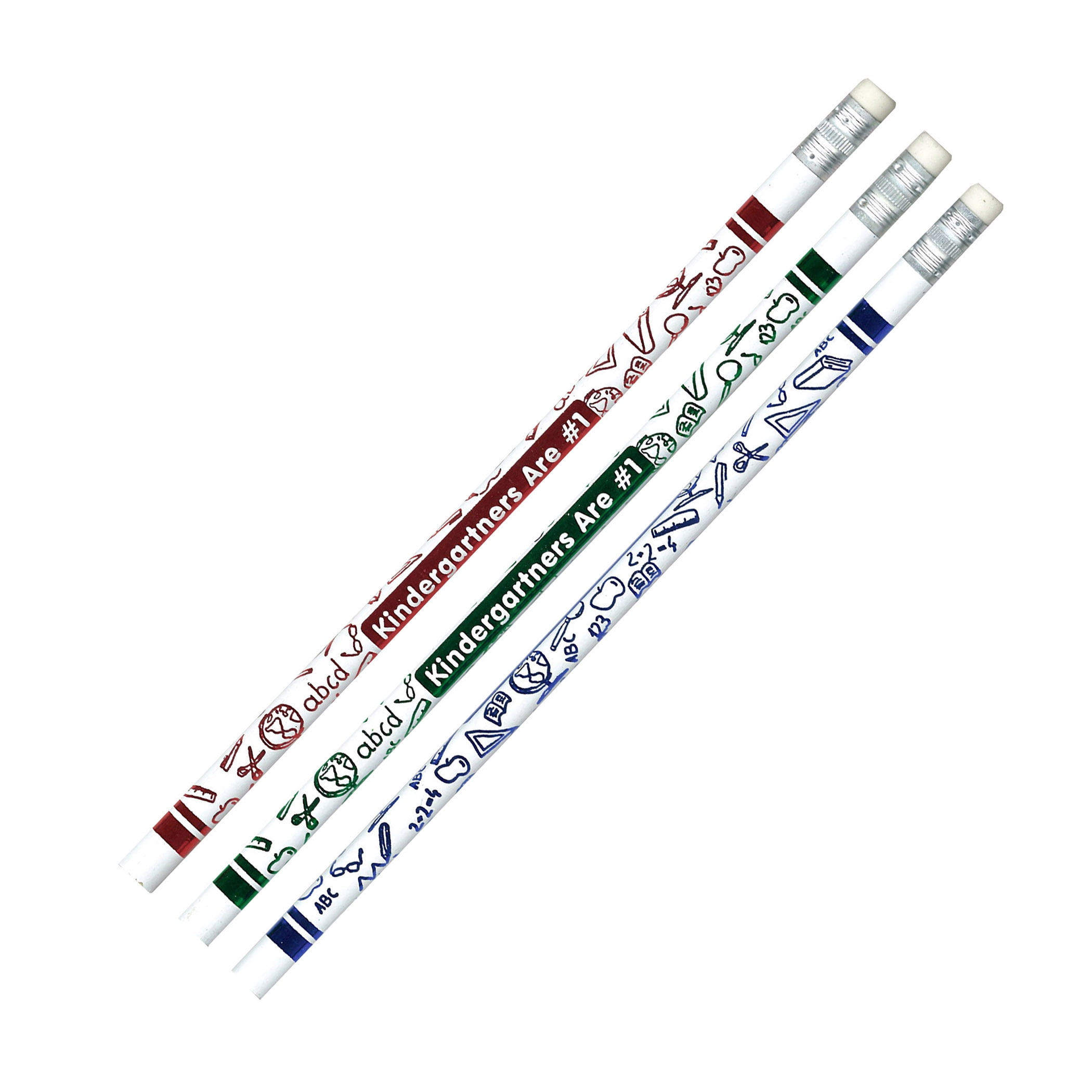 Moon Products Kindergartners Are #1 Pencils, 12 Per Pack, 12 Packs