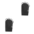 thumbnail image 2 of Wweixi Golf Sunscreen Finger Glove Ice Silk Portable Elastic ightweight Material Right Black M 2Set, 2 of 6