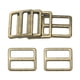 thumbnail image 1 of Uxcell 6-Pack Hebillas Metálicas Tri Glide, Ajustador de Correa de Cinturón de Aleación de Zinc de 1 Pulgada [Color Cobre], 1 of 1