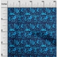 thumbnail image 2 of oneOone Cotton Poplin Blue Fabric Texture Craft Projects Decor Fabric Printed By The Yard 56 Inch Wide, 2 of 5