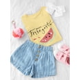 thumbnail image 3 of Buon Ferragosto Fresh Watermelon T-Shirt Toddler -Image by Shutterstock,  4 Toddler, 3 of 4