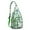 Green-8, variant on Waterproof Hiking Sling Backpack for Women – Lightweight Floral Crossbody Chest Bag with Adjustable Strap, Botanical Wildflower Travel Backpack for Outdoor & Everyday Use