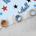 thumbnail image 4 of Erosebridal Girls Sport Basketball Curtains Pack of 2 (42x84 Each),Ball Gamer Curtains Blackout for Kids Teens,Breathable Home Decor, 4 of 6