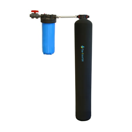 Tier1 Compatible Whole House Salt Free Water Softener System for 3-6 Bathrooms with 20 Inch, 5 Micron Pre-Filter Water  Filtration