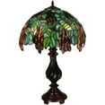 thumbnail image 3 of Meyda Tiffany 134529 Murlo 2 Light 25" Tall Hand-Crafted Table Lamp - MultiColor, 3 of 7