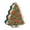 B, variant on D Iron Christmas Tree Shaped Storage Can With Santa Claus Design, Holiday Gift Decoration For Candy Chocolate, Multiple Pattern Options Available