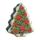 thumbnail image 2 of Caja para guardar bocadillos navideños | Lata de hierro con diseño de Papá Noel | Contenedor para galletas y dulces navideños | Decoración y regalo festivo para la cocina | 18 x 15 x 6 cm, 2 of 5