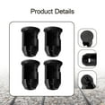 thumbnail image 6 of CoudarTitie 4 Chair Tube Insert Plug Chair Leg Inserts Accessories Stool Feet Stopper Tubing 16mm, 6 of 7