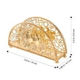 thumbnail image 2 of TABLETREANDS De Servilletas De Metal Dorado Con Para Y Restaurante, 2 of 6