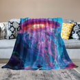 thumbnail image 2 of Autua Jellyfish Fantasy Art Warm Lightweight Blanket Soft Fleece Blankets All Seasons Decor Gift 40x50in, 2 of 6
