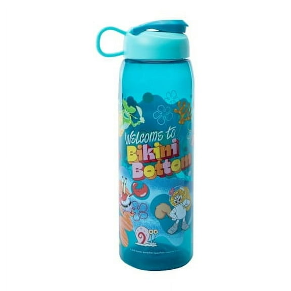 Zak! SpongeBob SquarePants Flip-Top Hydration Bottle 30oz