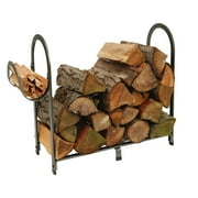 Enclume Arch Log Rack, Hammered Steel