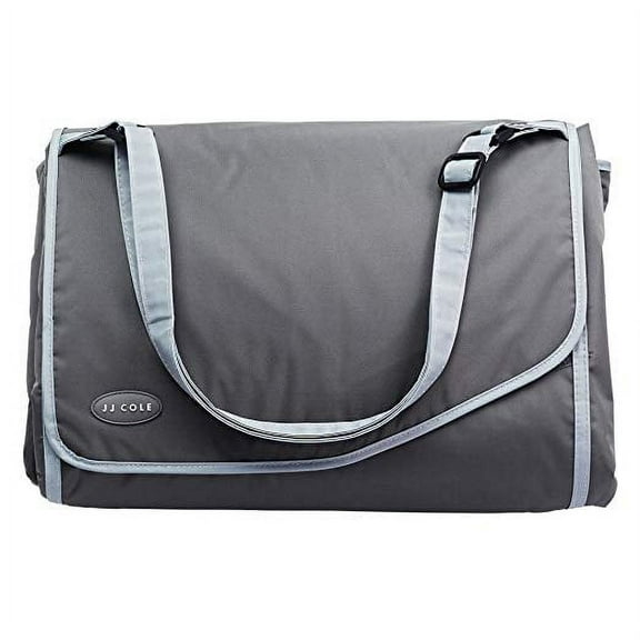 JJ Cole All-Purpose Outdoor Baby Blanket, Lightweight And Water-Resistant, 7' X 5', Stone Arbor