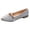 Silver, variant on Women's Flat Sole Single Shoes Fashion Leather Shoes Women's Single Shoes For Women Women'Sfashion-Forward Ankle Booties