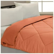 Mainstays Ms Reav Orange Crosshatch Comf Set F/q