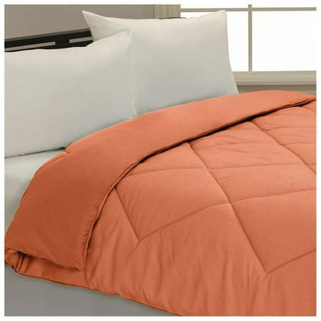 Mainstays Ms Reav Orange Crosshatch Comf Set F/q